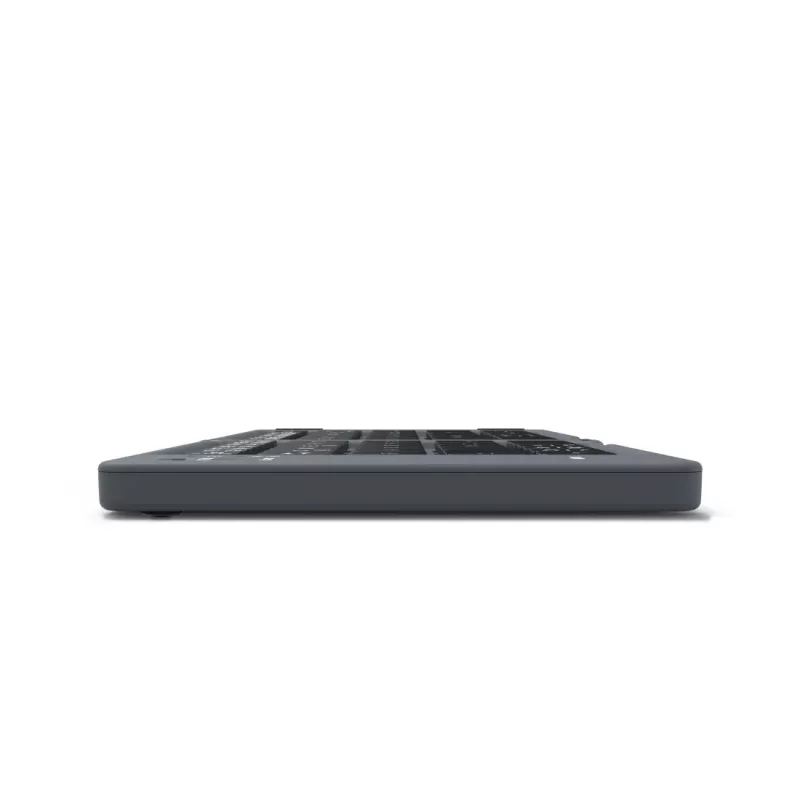 Hama Travel 450 sulankstoma klaviatūra QWERTZ vokiška Bluetooth juoda, tamsiai pilka