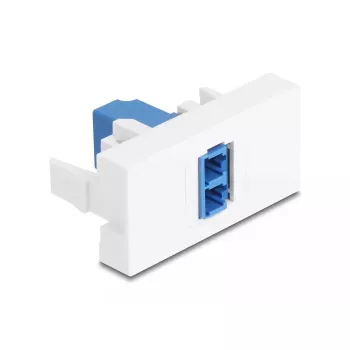 Skaidulinės optikos adapteris DeLOCK 90847 LC vienmodis 1 vnt. Mėlyna Balta