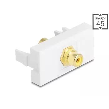 DeLOCK Keystone modulis 90859 RCA jungtis balta geltona