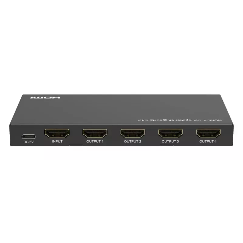 HDMI skirstytuvas MicroConnect MC-HDMISPLITTER0104-8K 1x4 8K 60Hz 4K 120Hz