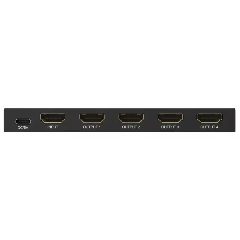 HDMI skirstytuvas MicroConnect MC-HDMISPLITTER0104-8K 1x4 8K 60Hz 4K 120Hz