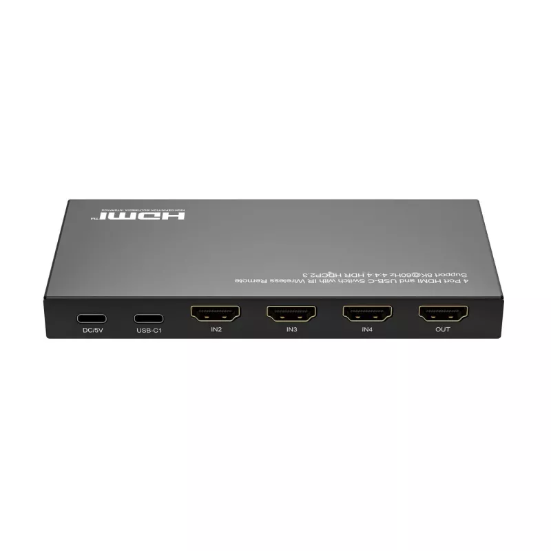 HDMI jungiklis MicroConnect MC-USBCHDMISWITCH0401-8K 8K raiška