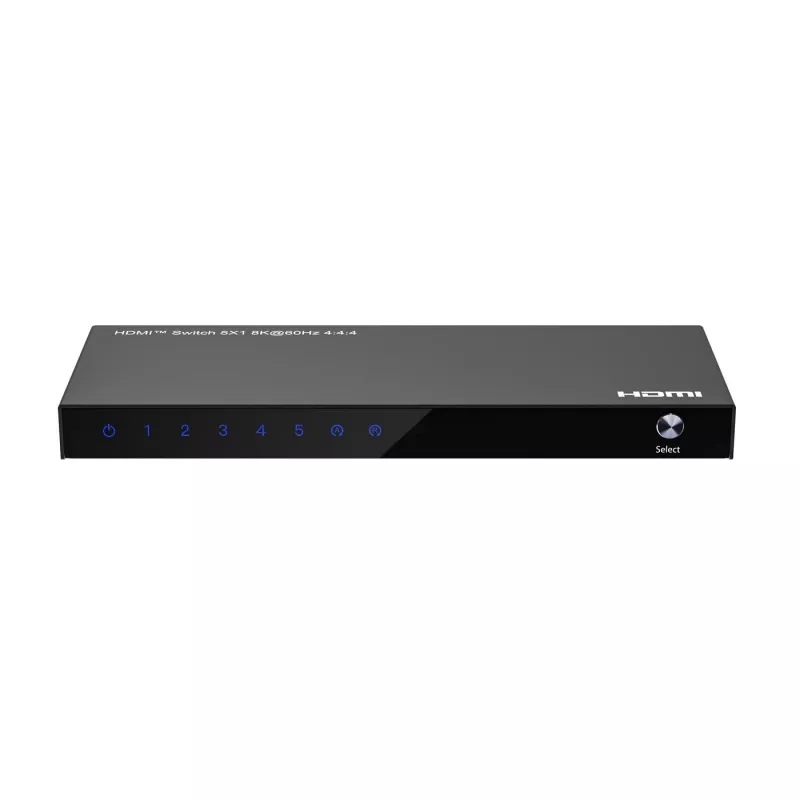 HDMI jungiklis MicroConnect MC-HDMISWITCH0501-8K 5x1 8K raiška