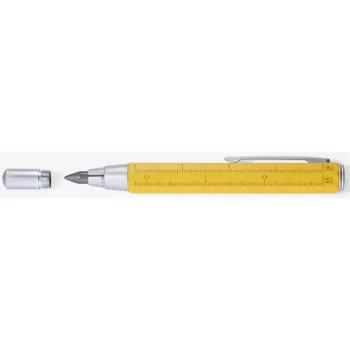 Mechaninis pieštukas TROIKA ZIMMERMANN 5.6 mm HB geltonas žalvaris