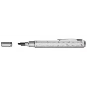 Mechaninis pieštukas TROIKA ZIMMERMANN 5,6 mm HB sidabrinis žalvaris