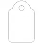 APLI 07009 nekabantysis lipdukas 200 vnt Baltas Stačiakampis 1,5x2,4 cm