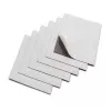 Nobo magnetiniai kvadratai 150x150mm įvairių spalvų (6), juoda, mėlyna, žalia, raudona, balta, geltona
