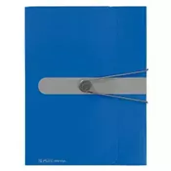 Segtuvas iš polipropileno (PP) Herlitz 11206125 mėlynas A4