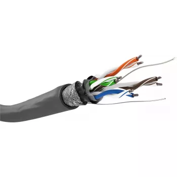 Tinklo kabelis Goobay CAT 5e SF/UTP pilkas 305 m