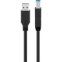 USB 3.0 laidas Goobay 95721 0,25 m juodas