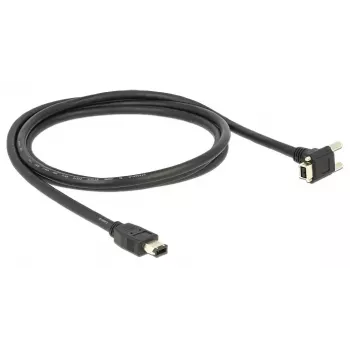 FireWire kabelis DeLOCK 83589 2 m 6-p 9-p juodas