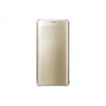 Samsung EF-ZG928 Flip Case Gold apsauginis dėklas Galaxy S6 edge+