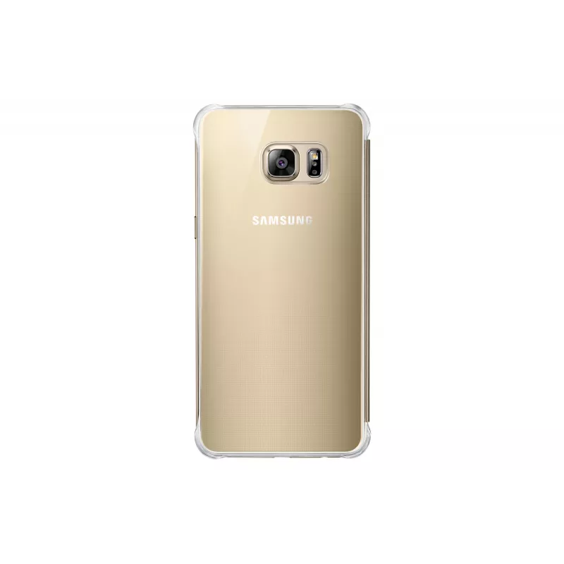 Samsung EF-ZG928 Flip Case Gold apsauginis dėklas Galaxy S6 edge+