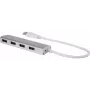 USB 3.2 Gen 1 šakotuvas Renkforce RF-3703155, 4 prievadai, aliuminio korpusas