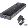USB 3.2 Gen 1 sąsajų šakotuvas Renkforce RF-3806034, 7 prievadai