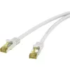 Tinklo kabelis Renkforce RF-4149867 3m Cat6a S/FTP Pilka