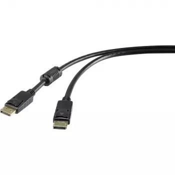 DisplayPort kabelis Renkforce RF-4212204 3 m juodas