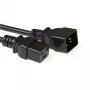 ACT Powercord C19 - C20 juoda 0.6 m