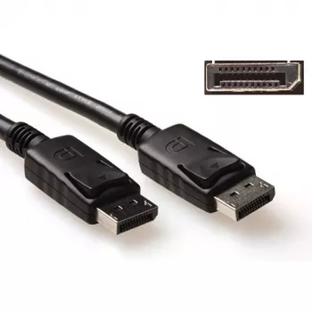 ACT 0,5 m DisplayPort kabelis vyriškas - vyriškas, maitinimo kaištis 20 prijungtas