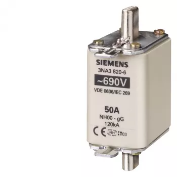 Siemens 3NA3822-6 apsauginis lydusis saugiklis, 1 vnt.