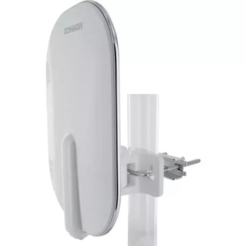 Lauko antena Schwaiger DTA4000 011 36 dB balta 8,5 m kabelis