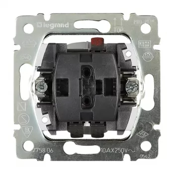 Legrand 775811 jungiklis šviesai plastikinis pilkas