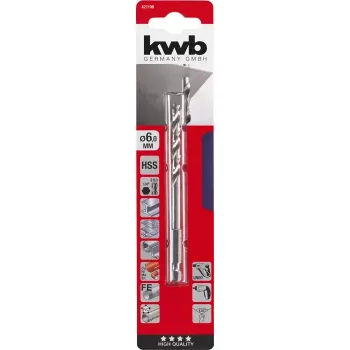 Gręžtuvas KWB 421106 6 mm 1 vnt.