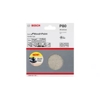 Šlifavimo lakštas Bosch M480 Best for Wood and Paint 2608621144