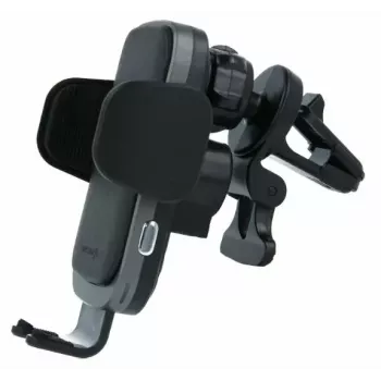 Automobilinis belaidis įkroviklis ir laikiklis SWISSTEN W2-AV5, 15W Qi įkrovimas, Micro USB kabelis 1,2 m