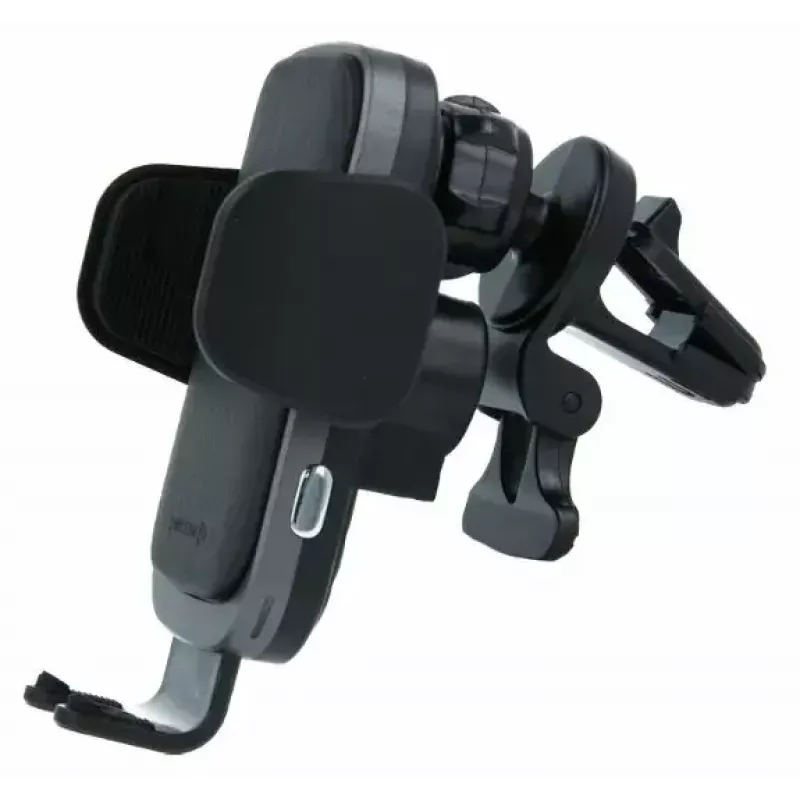 Automobilinis belaidis įkroviklis ir laikiklis SWISSTEN W2-AV5, 15W Qi įkrovimas, Micro USB kabelis 1,2 m