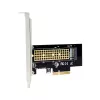Microconnect MC-PCIE-NVME-SSDADAPT M.2 NVMe SSD adapteris PCIe x4