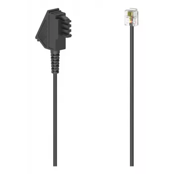 Hama 00300045 telefono kabelis 3 m Juodas