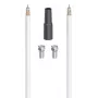 Hama Digital koaksialinis kabelis 10 m F tipo juodas, metalinis, baltas