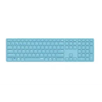 Rapoo E9800M klaviatūra RF Wireless Bluetooth QWERTZ vokiška mėlyna