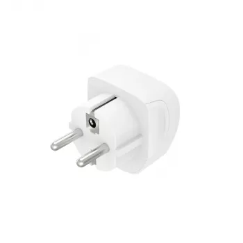 Hama 00223459 adapteris kištukinis tipas E/F hibridinis tipas G (JK) baltas