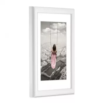 Klasikinis nuotraukų rėmelis Hama Swing 15x20 cm baltas