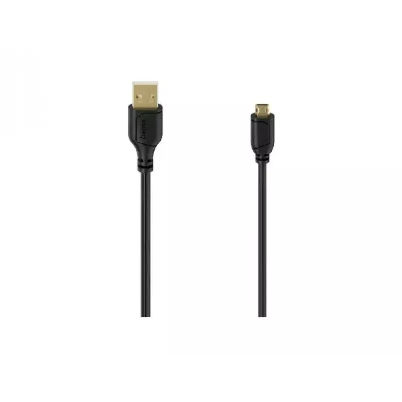 Hama 00074264 USB 2.0 laidas USB A – Micro-USB A 0,75 m juodas
