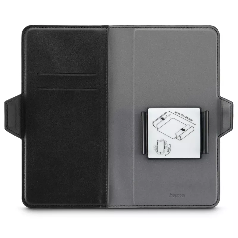 Hama 00118894 dėklas mobiliesiems telefonams Folio 17 cm (6,7 inch) juodas