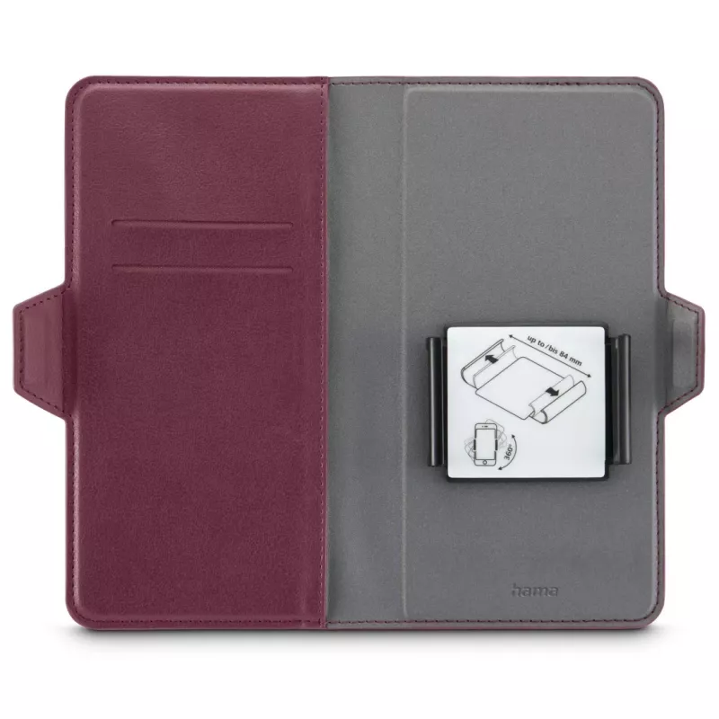 Hama 00118894 Mobiliojo telefono dėklas 17 cm (6,7 colio) Folio Raudonas