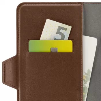 Hama 00118895 dėklas mobiliesiems telefonams 15,5 cm (6,1 colio) Folio Ruda