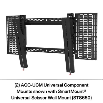 Peerless ACC-UCM2 laikiklis AV komponentams, juodas