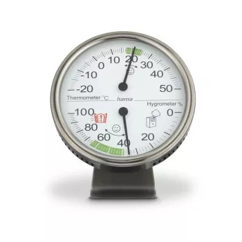 Hama Tahiti mechaninis temperatūros ir drėgmės jutiklis patalpoms