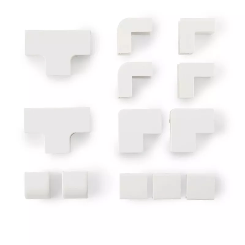 Hama 00221017 kabelių kanalas Universalus Baltas 4 vnt.