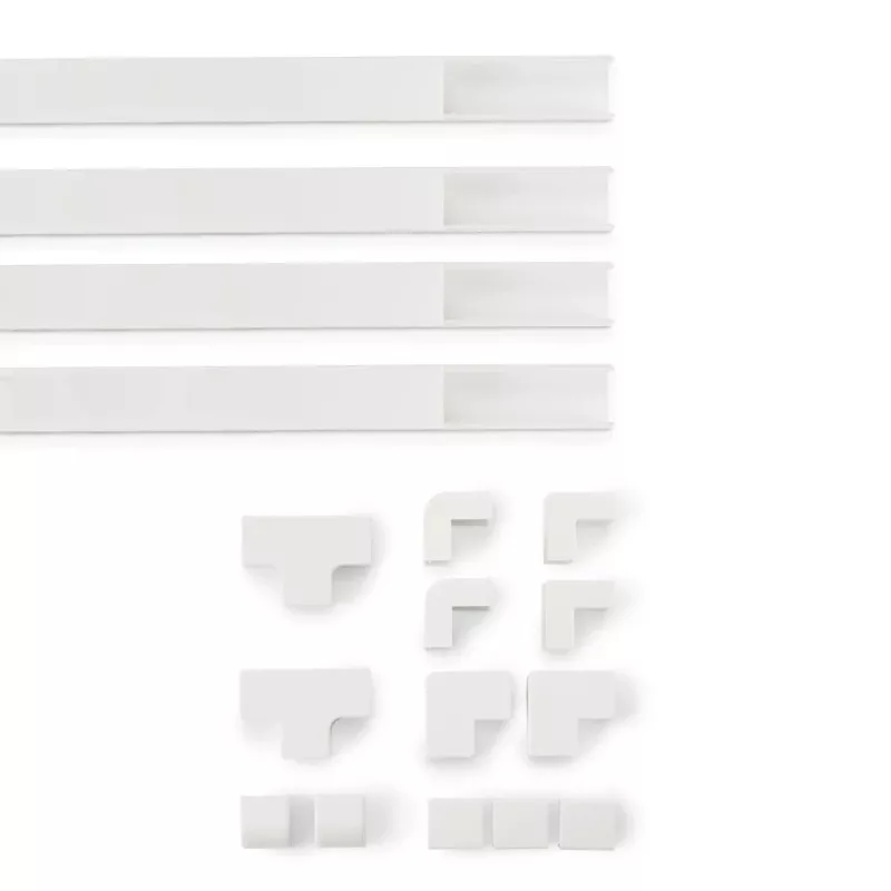 Hama 00221017 kabelių kanalas Universalus Baltas 4 vnt.