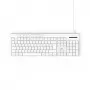 Hama CK-200 klaviatūra, skirta namams/biurui, USB, QWERTZ, vokiškas išdėstymas, balta