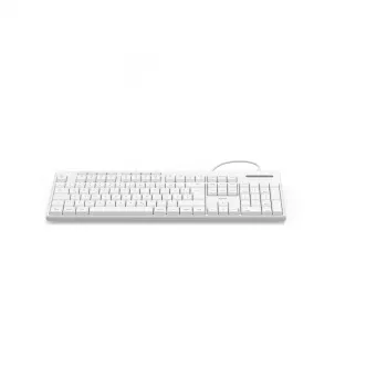 Hama CK-200 klaviatūra, skirta namams/biurui, USB, QWERTZ, vokiškas išdėstymas, balta