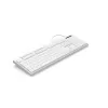 Hama CK-200 klaviatūra, skirta namams/biurui, USB, QWERTZ, vokiškas išdėstymas, balta