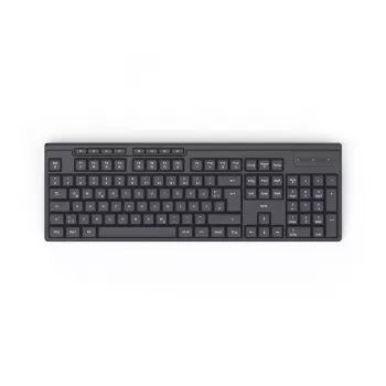 Belaidė klaviatūra Hama WK-200 RF Wireless QWERTZ vokiška juoda