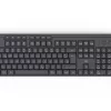 Belaidė klaviatūra Hama WK-200 RF Wireless QWERTZ vokiška juoda