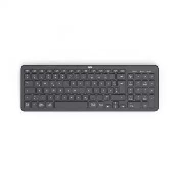 Hama WK-300 belaidė klaviatūra RF Wireless + Bluetooth QWERTZ vokiškas juoda